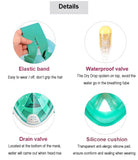 Swimming Diving Full Face Snorkel Mask Genuine Full Set